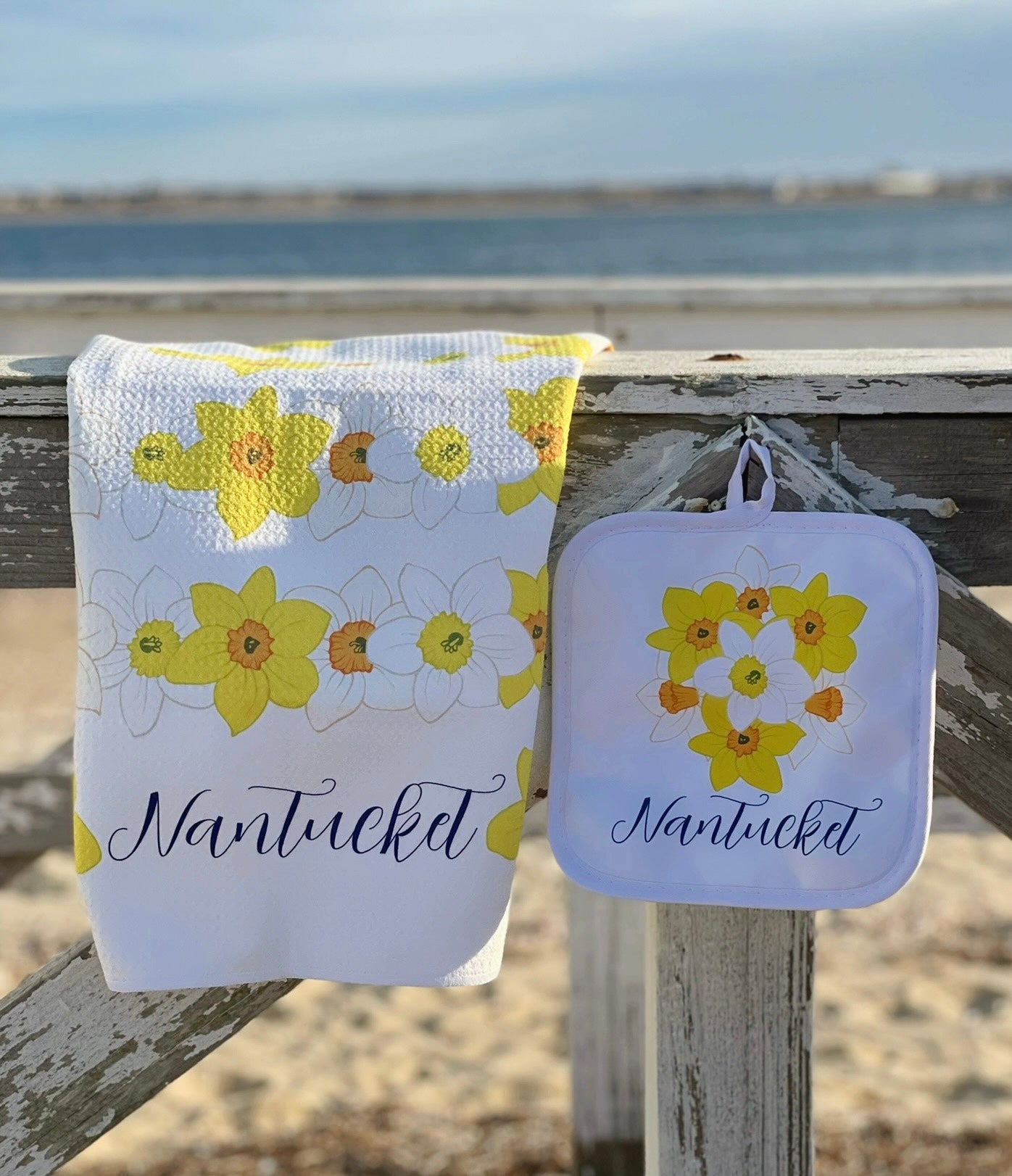 Nantucket Daffodil Pot Holder