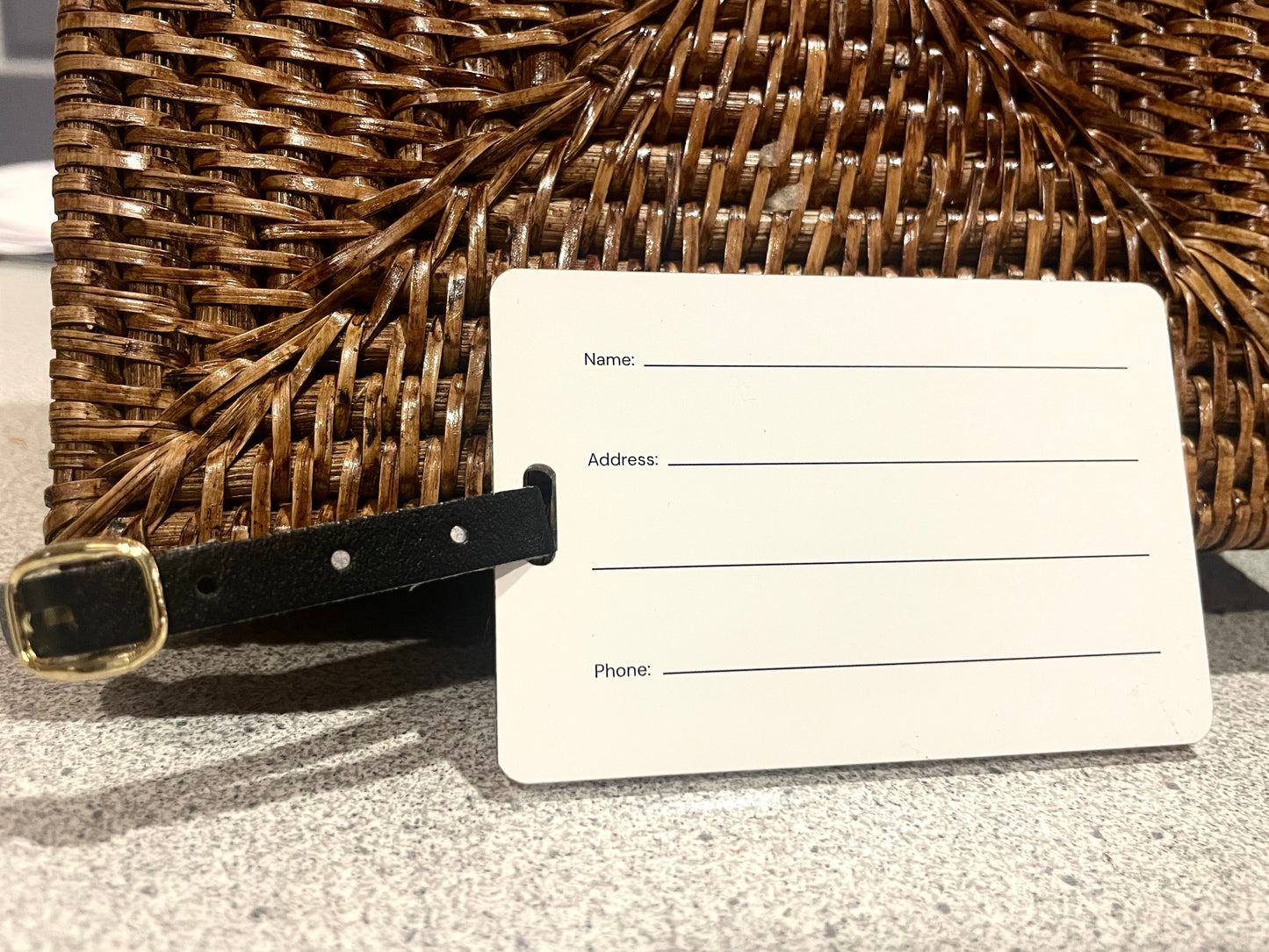 Hydrangea Luggage Tag - My Nantucket Shop
ACK island suitcase tag, travel tag, name tag, airport.