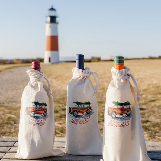 Nantucket Holiday Wine Bag - My Nantucket Shop

Shop authentic Nantucket-themed merchandise, clothing, towels, beanies, and stickers, designed with love and shipped directly from Nantucket, Massachusetts. Celebrate northeast island charm with unique, high-quality products perfect for every ACK/ Nantucket enthusiast. My Nantucket Shop is a boutique clothing store from ACK representing the east coast lifestyle.
